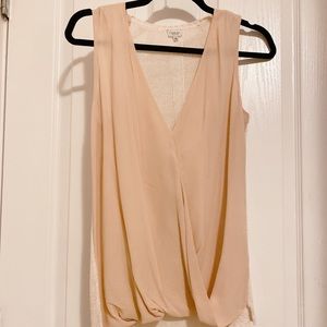 T. Babaton Silk Blouse in Pink